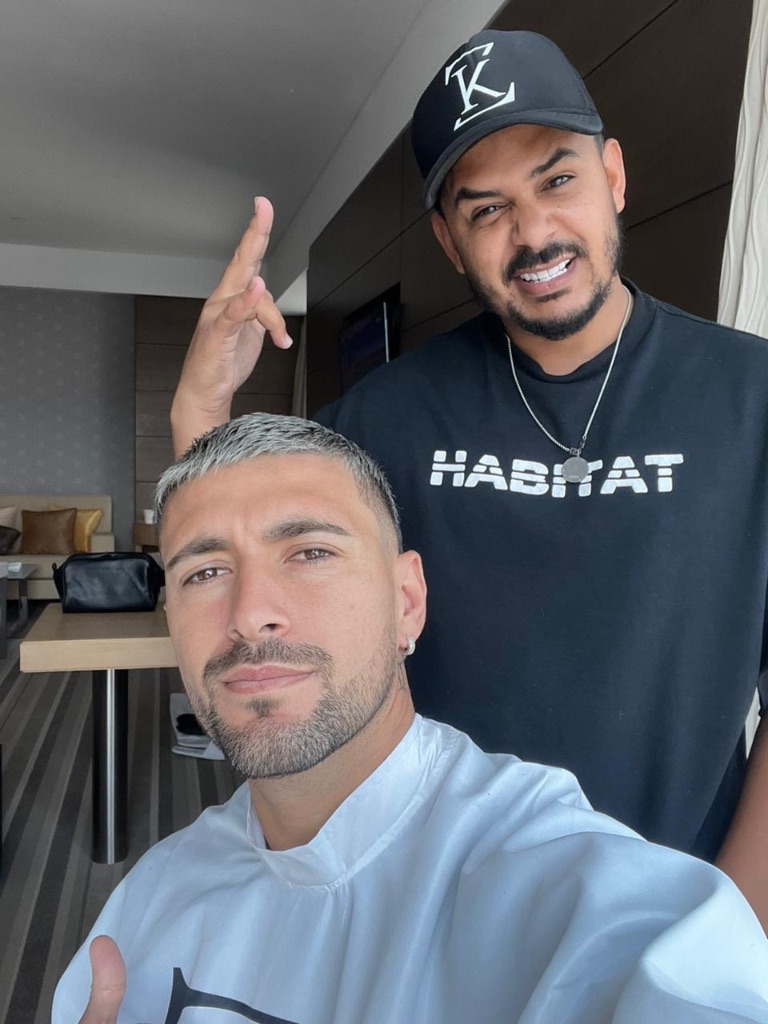 Don Marlus em atendimento — @donmarlusbarbearia