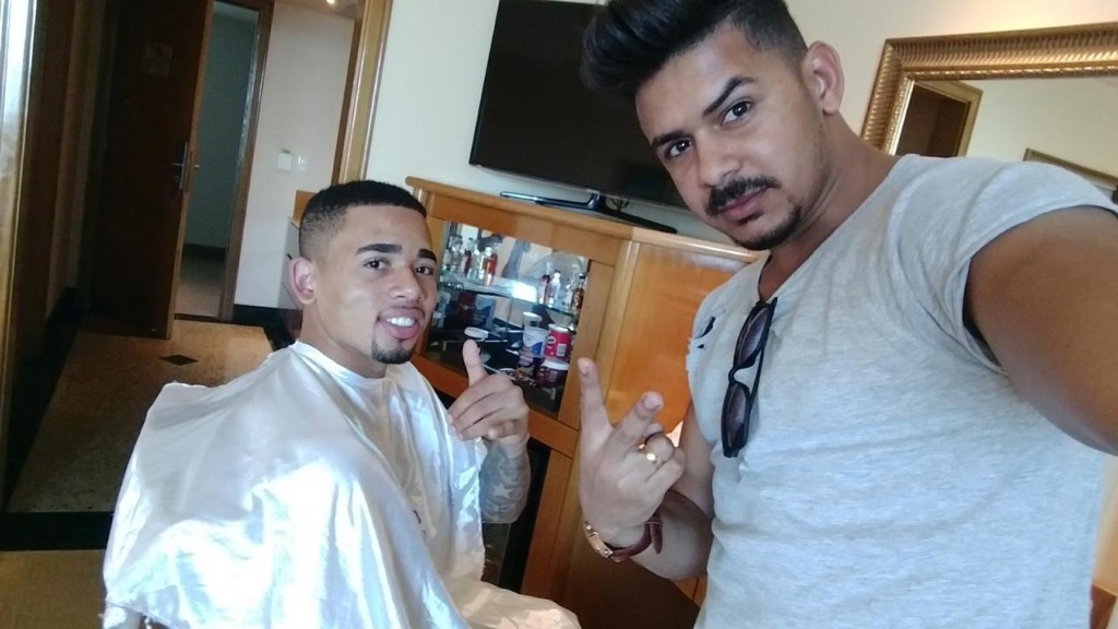 Don Marlus com atleta